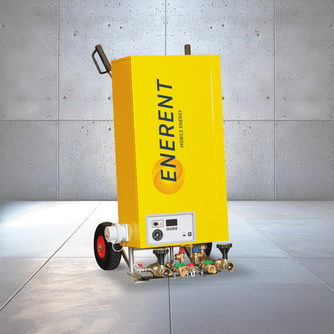 Mobile Heizung - Elektroheizmobil | © ENERENT