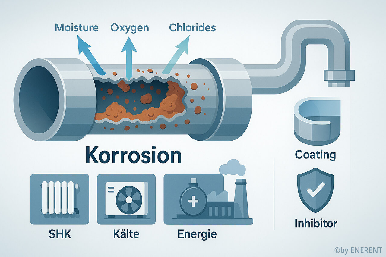 Schaubild - Entstehung von Korrosion - Begriffserklärung